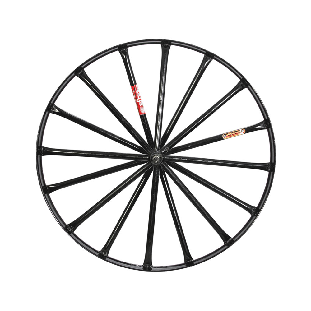 Rickshaw Pipe Rim – Semi Heavy Duty Black
